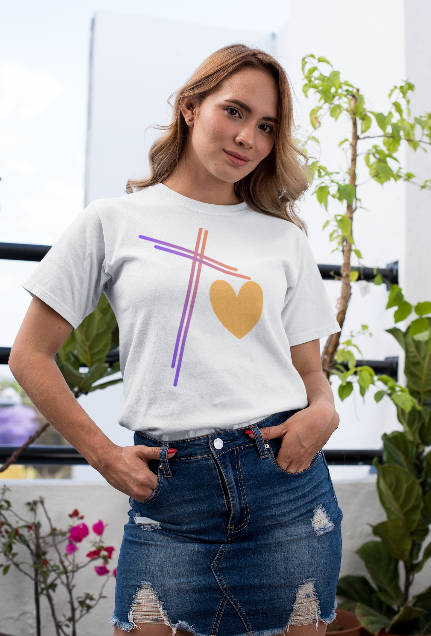 Cross and Heart