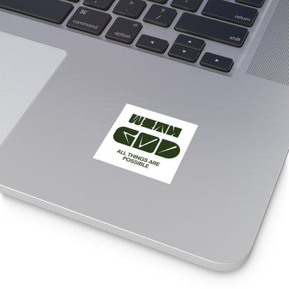 Square Stickers, Indoor\Outdoor