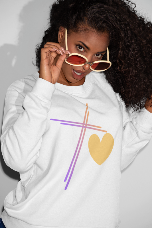 Cross and Heart Sweatsuit