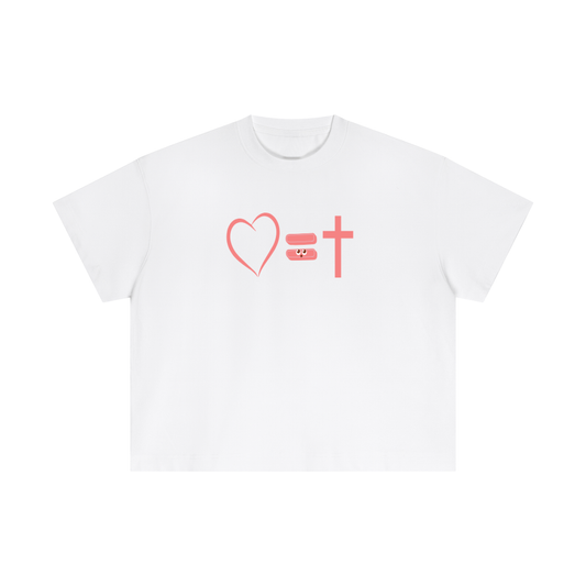 Heart equal Cross