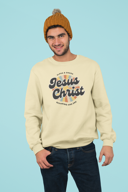 Jesus Retro Sweatshirt